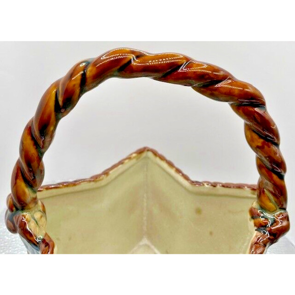 Canyon Ranch Collection Lone Star Hand Painted Ceramic Baskets Set of 2 - Picture 8 of 16